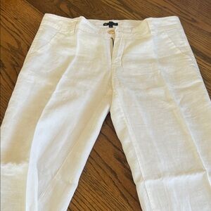 GAP Women’s White Linen Pants